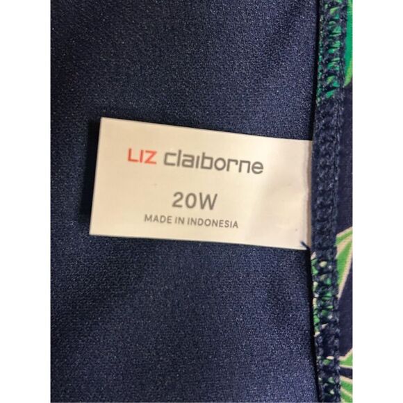 Liz Claiborne Womens Comfort Waistband Brief Bikini Swimsuit Bottom Plus 20W nwt - Picture 4 of 5